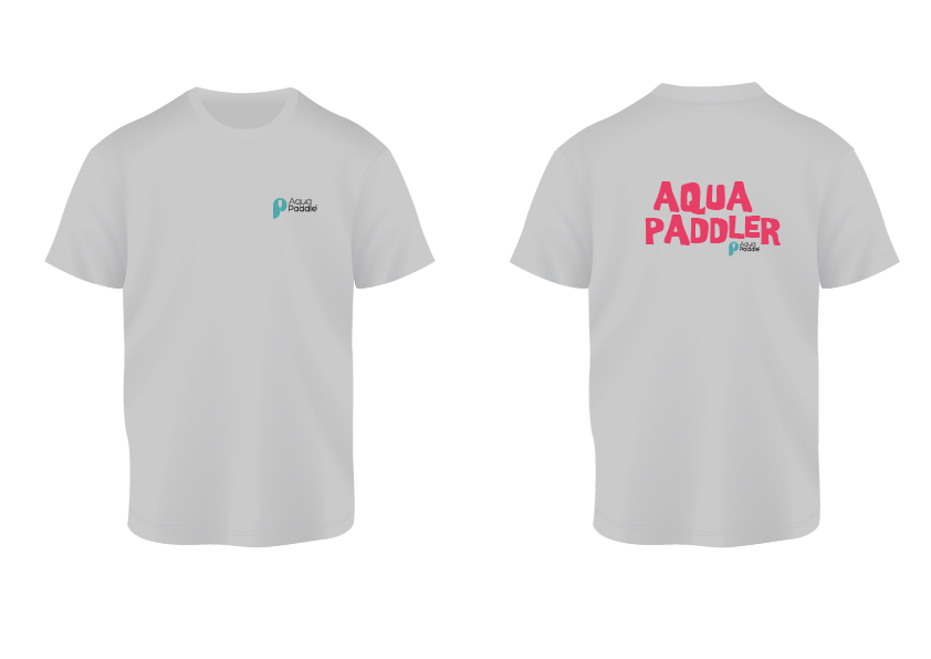 AquaPaddler T-Shirt Light Grey